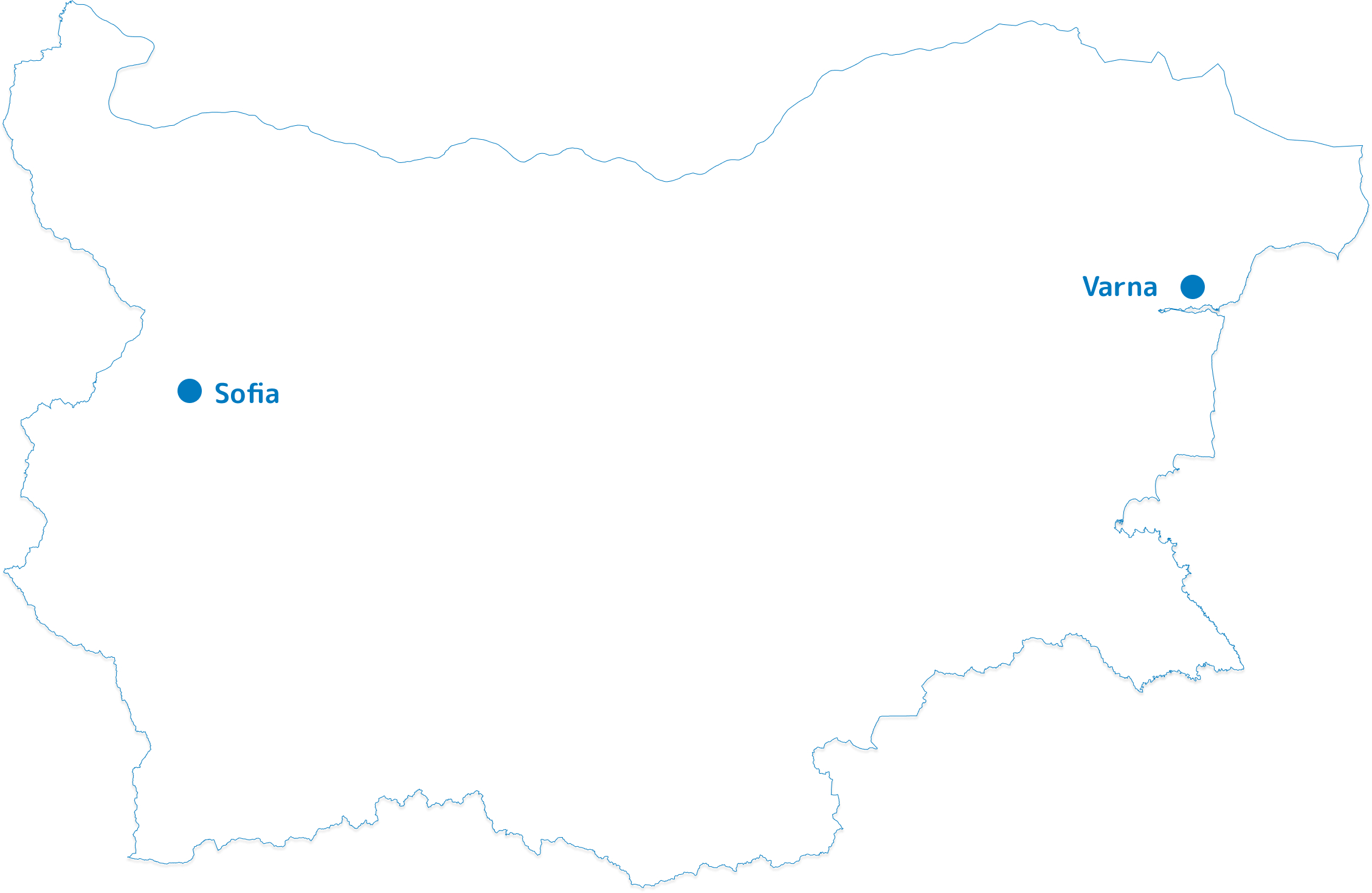 Map Bulgarien