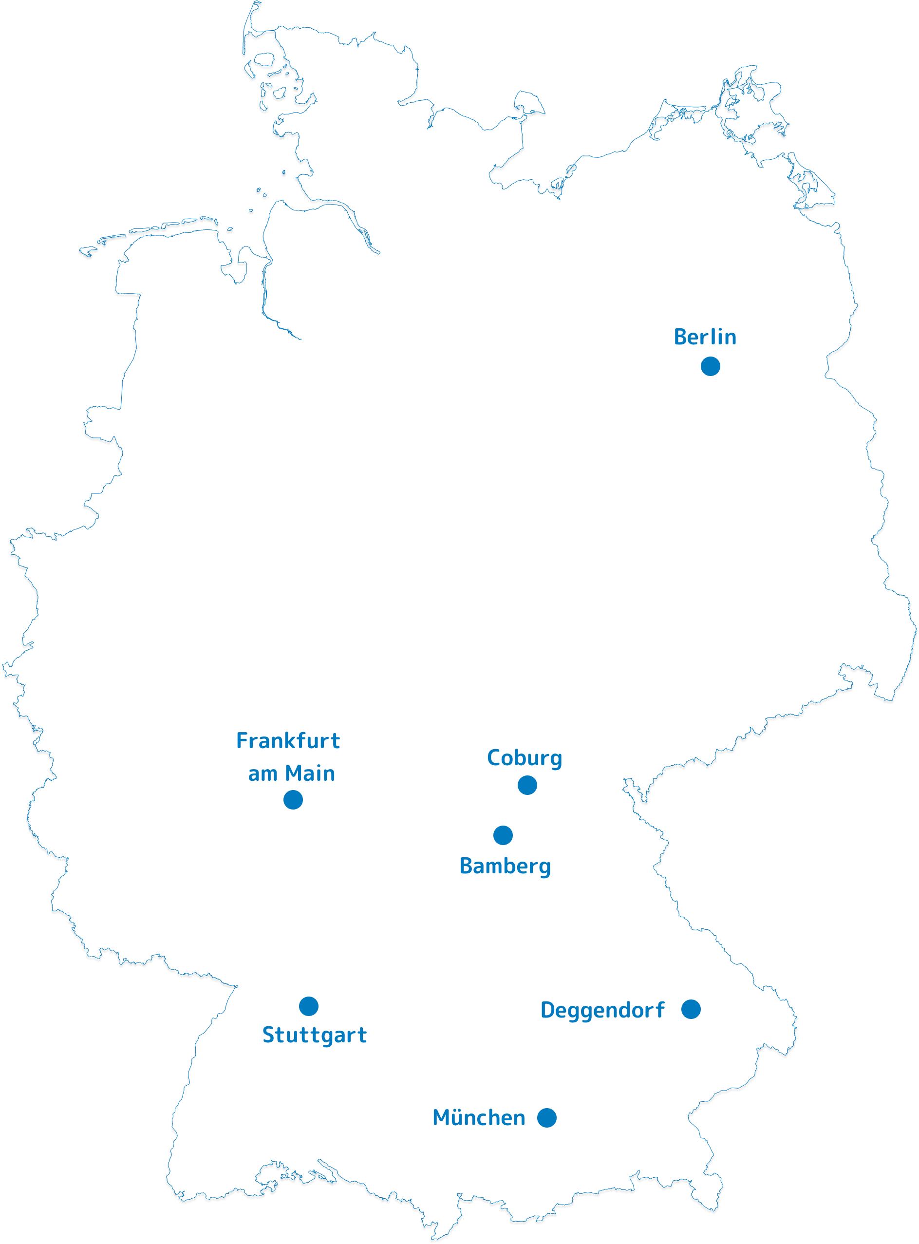 Map Deutschland